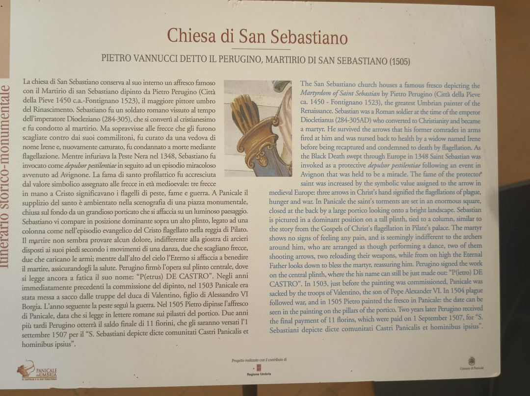 Chiesa di San Sebastiano-Panicale必去景点