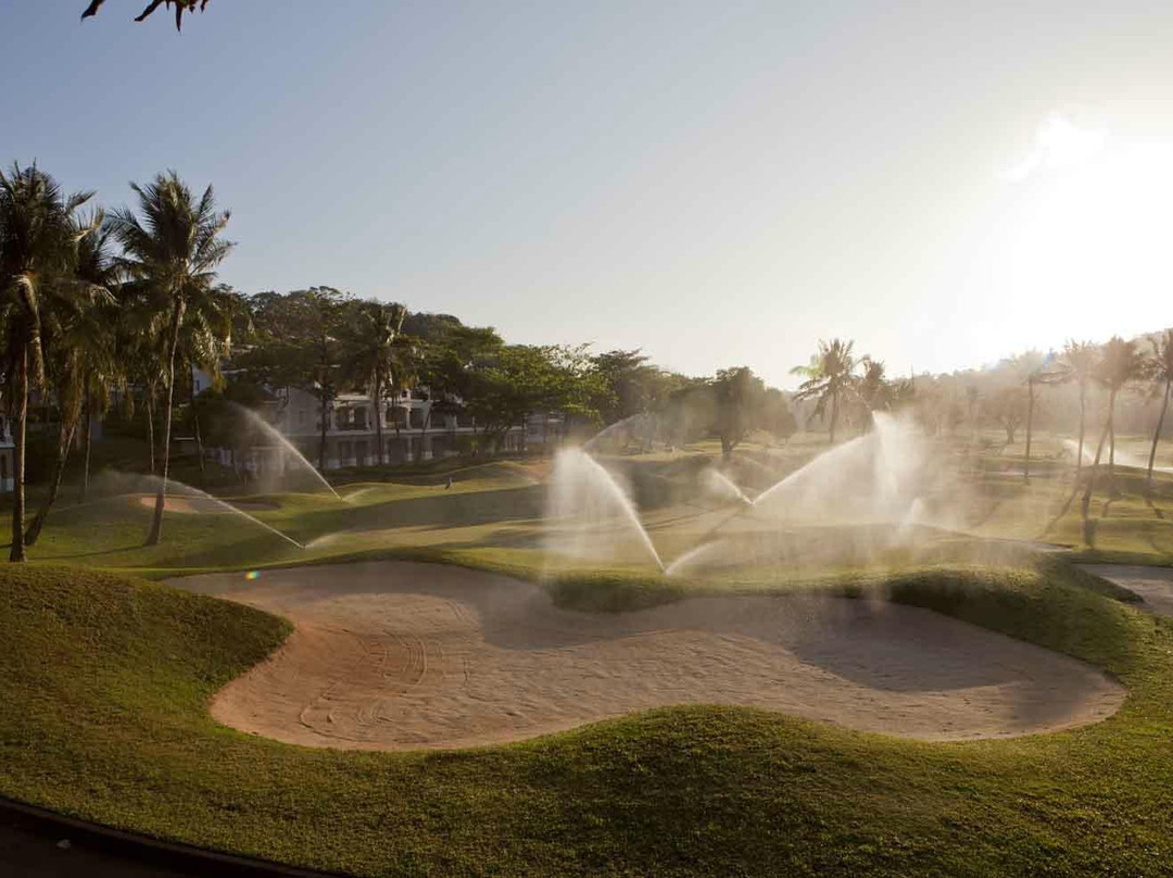 球道蓝水球场-长滩岛必去景点
