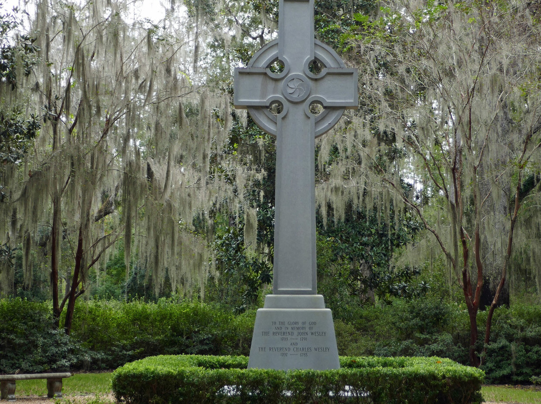 Wesley Memorial & Gardens-圣西蒙斯岛必去景点