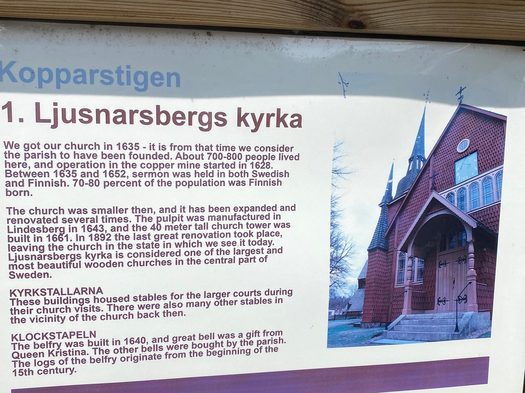 Ljusnarsbergs Kyrka景点图片