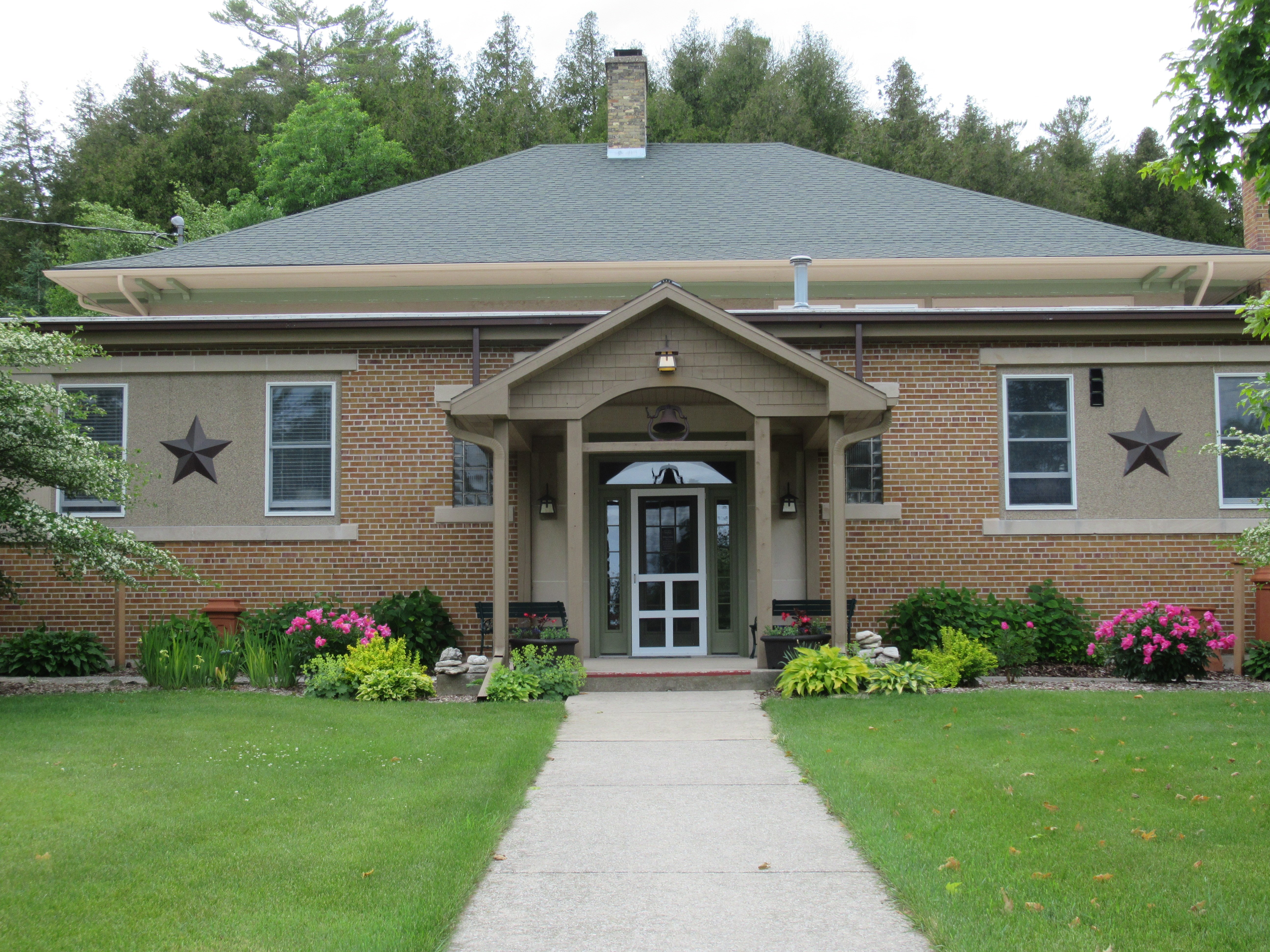 Baileys Harbor Schoolhouse Inn-浴室