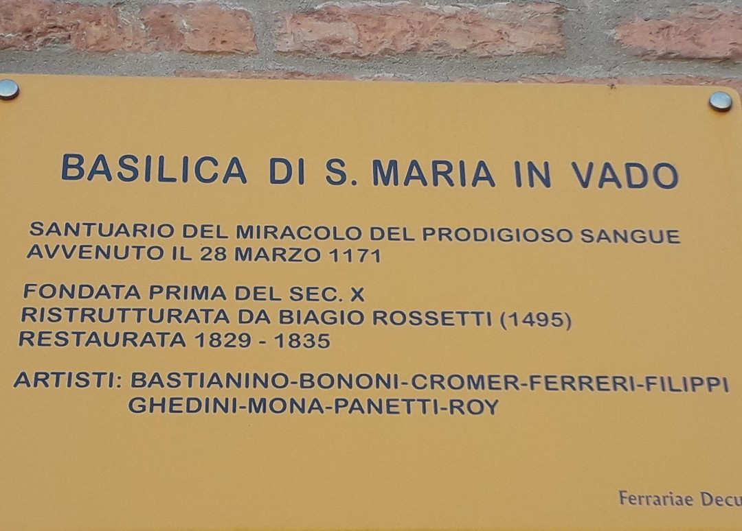 Chiesa di Santa Maria in Vado景点图片
