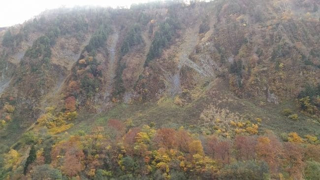 Akushiro Cliff-立山町必去景点