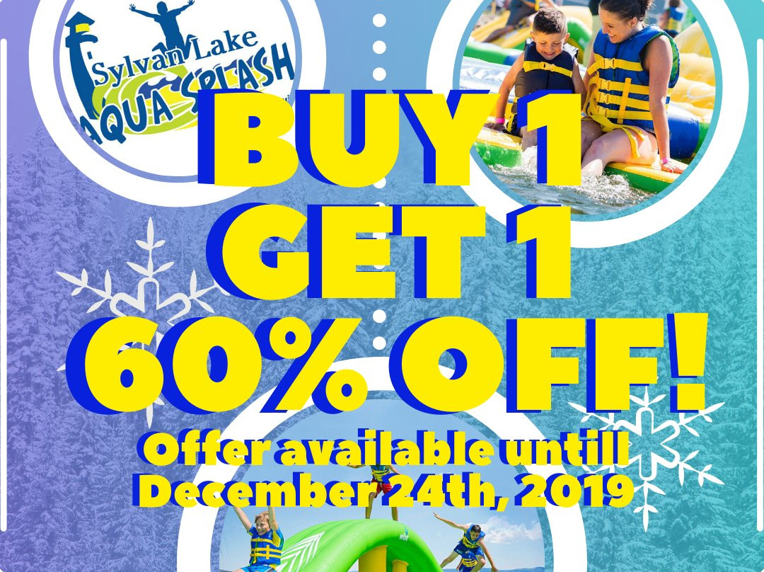 Sylvan Lake Aqua Splash-西尔万湖必去景点