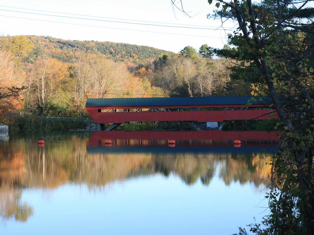 Taftsville Covered Bridge-伍德斯托克必去景点