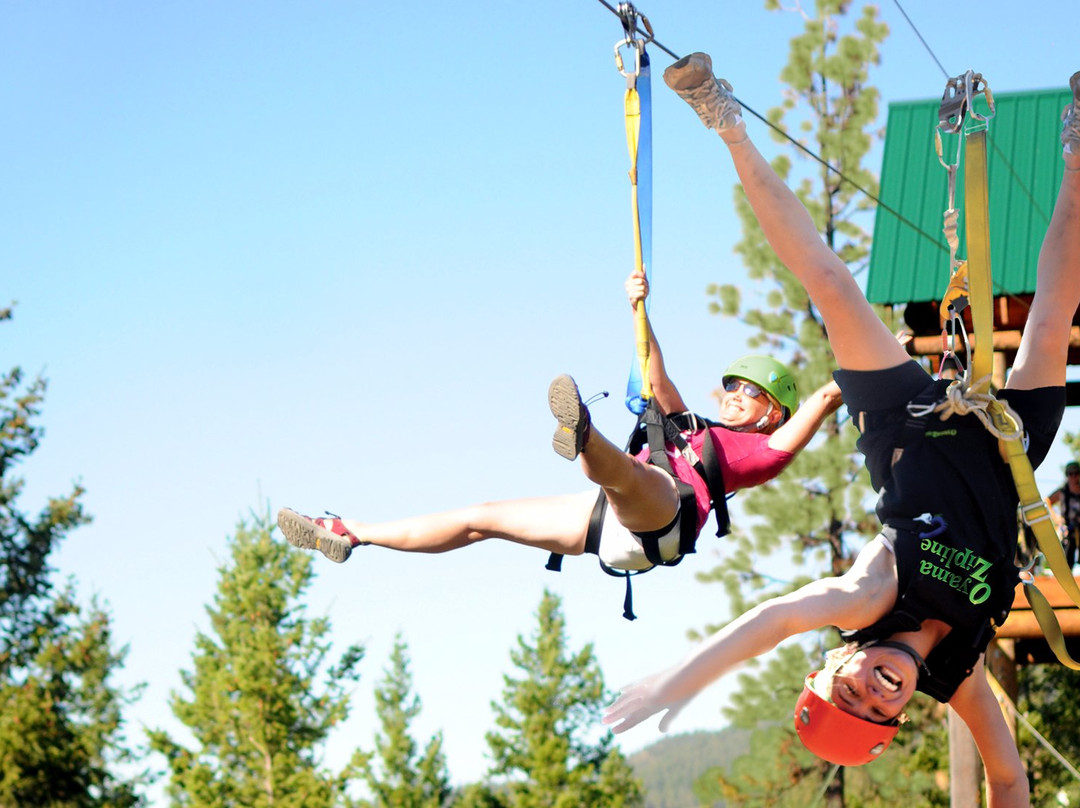 Oyama Zipline Adventure Park-Lake Country必去景点