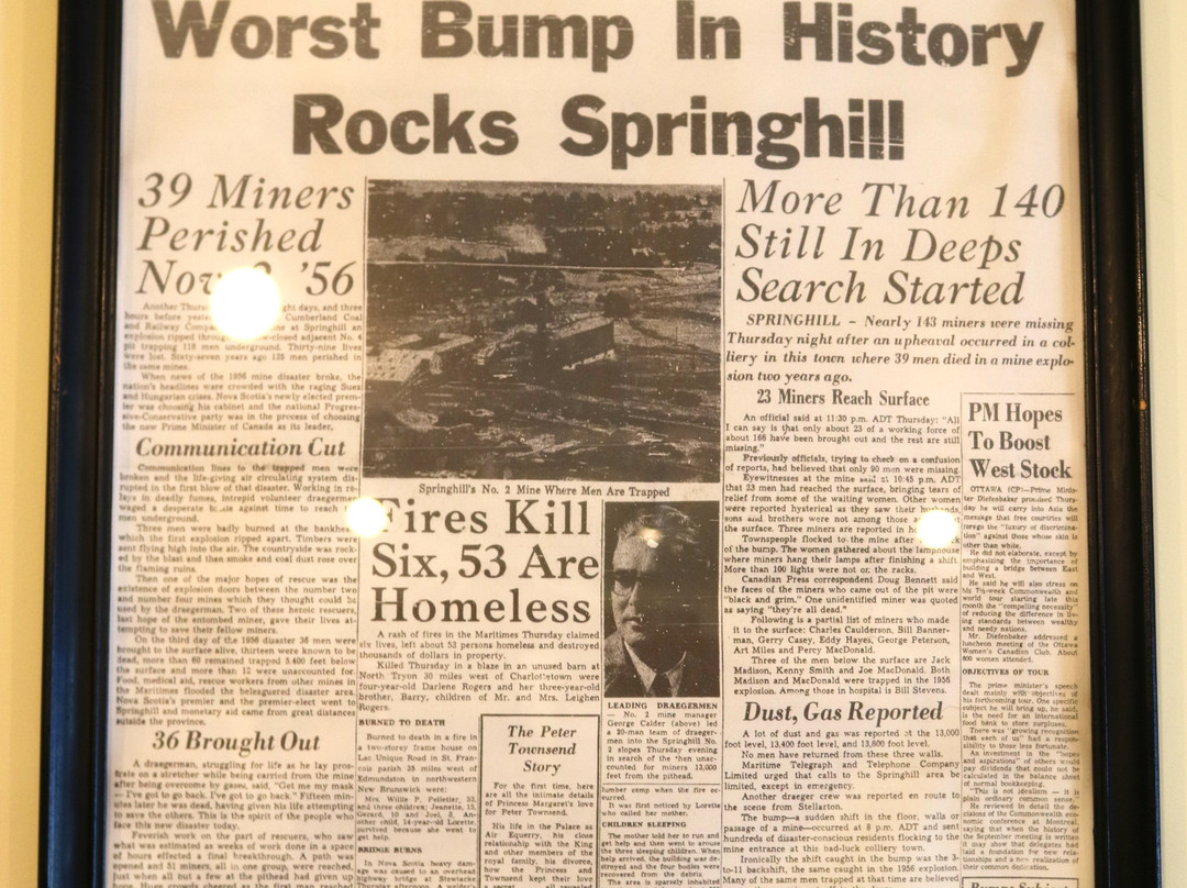 Springhill Miners' Museum-Springhill必去景点