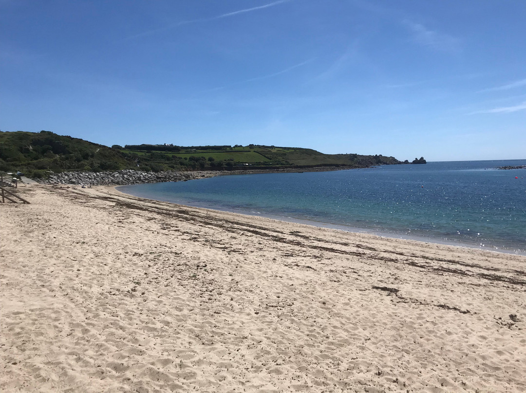 Porthcressa Beach-Hugh Town必去景点