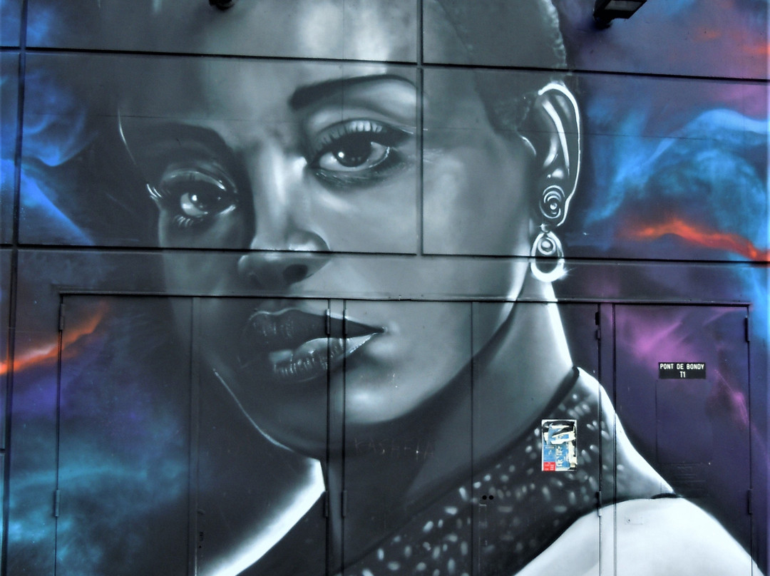 Fresque Aissa Maiga-Noisy-le-Sec必去景点