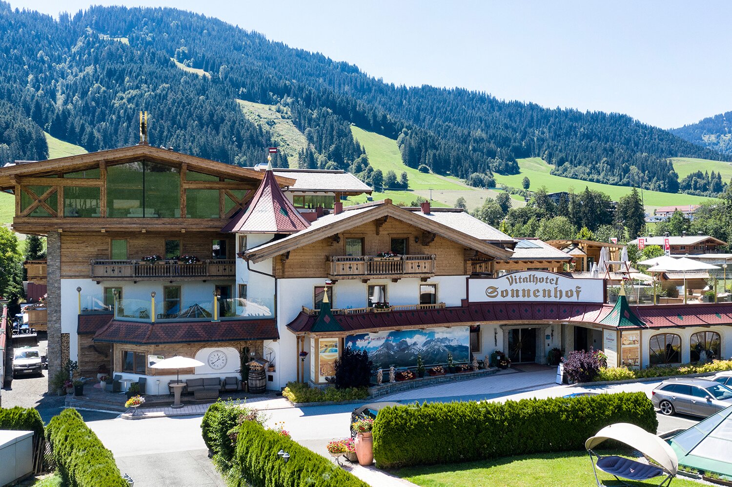 Vitalhotel Sonnenhof-浴室