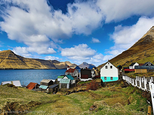 Gjogv旅游景点-Kunoy Park