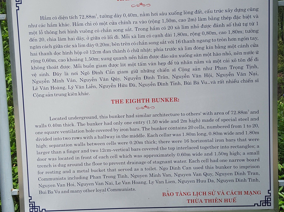 Historial Monument Chin Ham-顺化必去景点