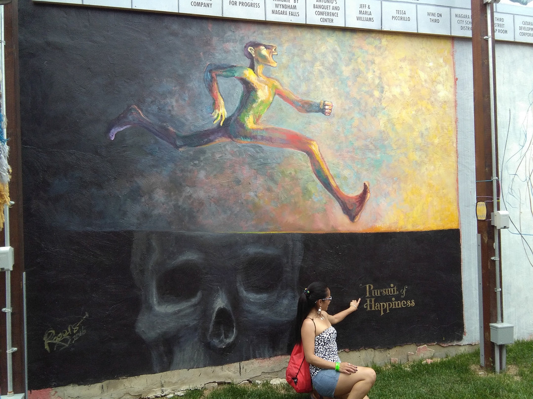 Third Street Art Alley-尼亚加拉大瀑布必去景点