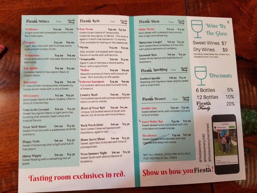 Fiesta Vineyard & Winery-弗雷德里克斯堡必去景点
