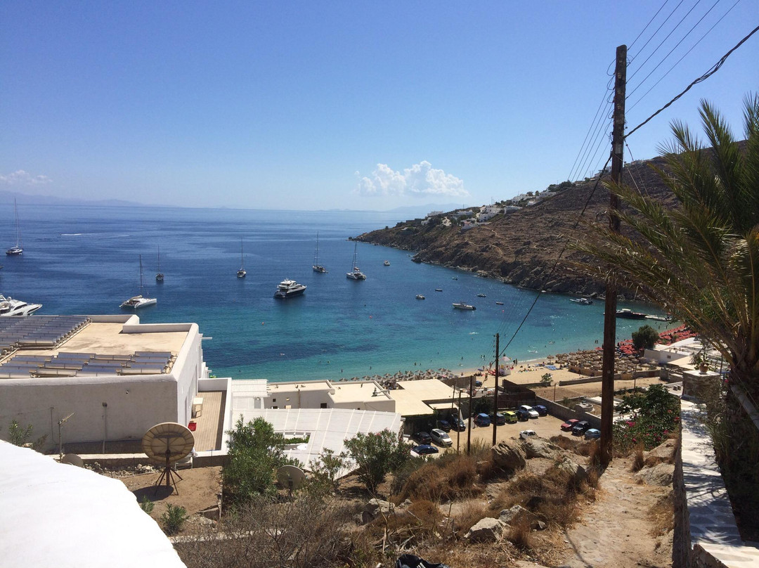 Psarou beach-Psarou必去景点