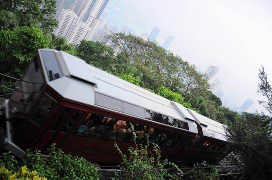 山顶缆车-香港必去景点