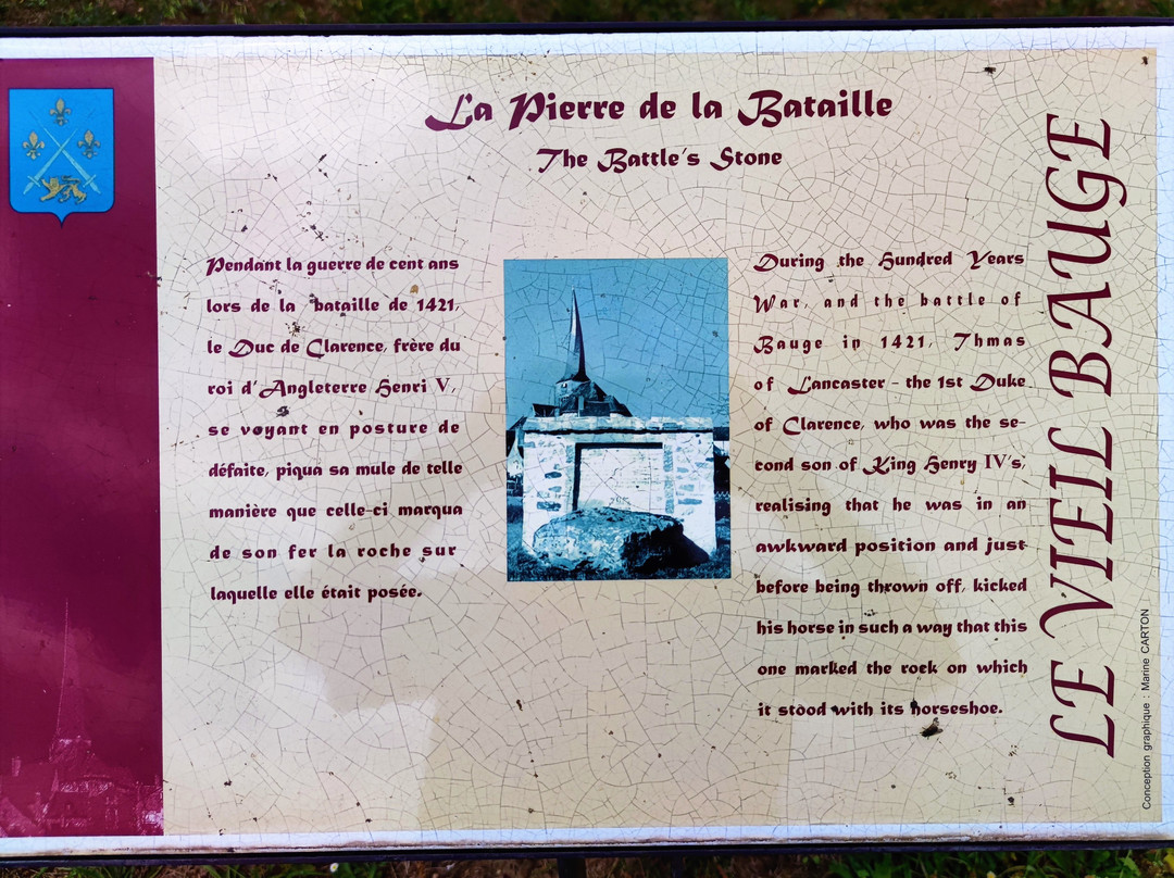 Monument pour Bataille du Vieil-Baugé景点图片