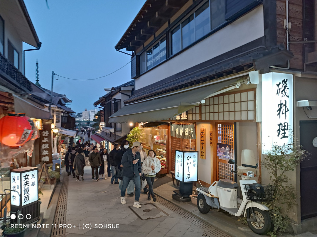 Enoshima Benzaiten Nakamisedori-藤泽市必去景点
