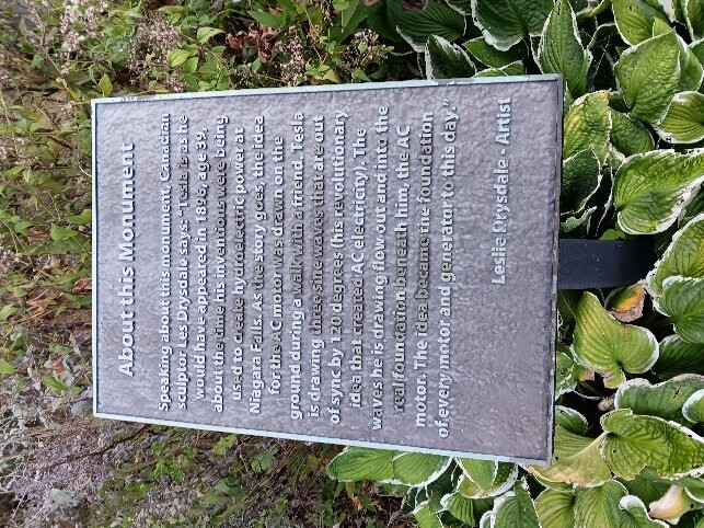 Nikola Tesla Statue-尼亚加拉大瀑布必去景点