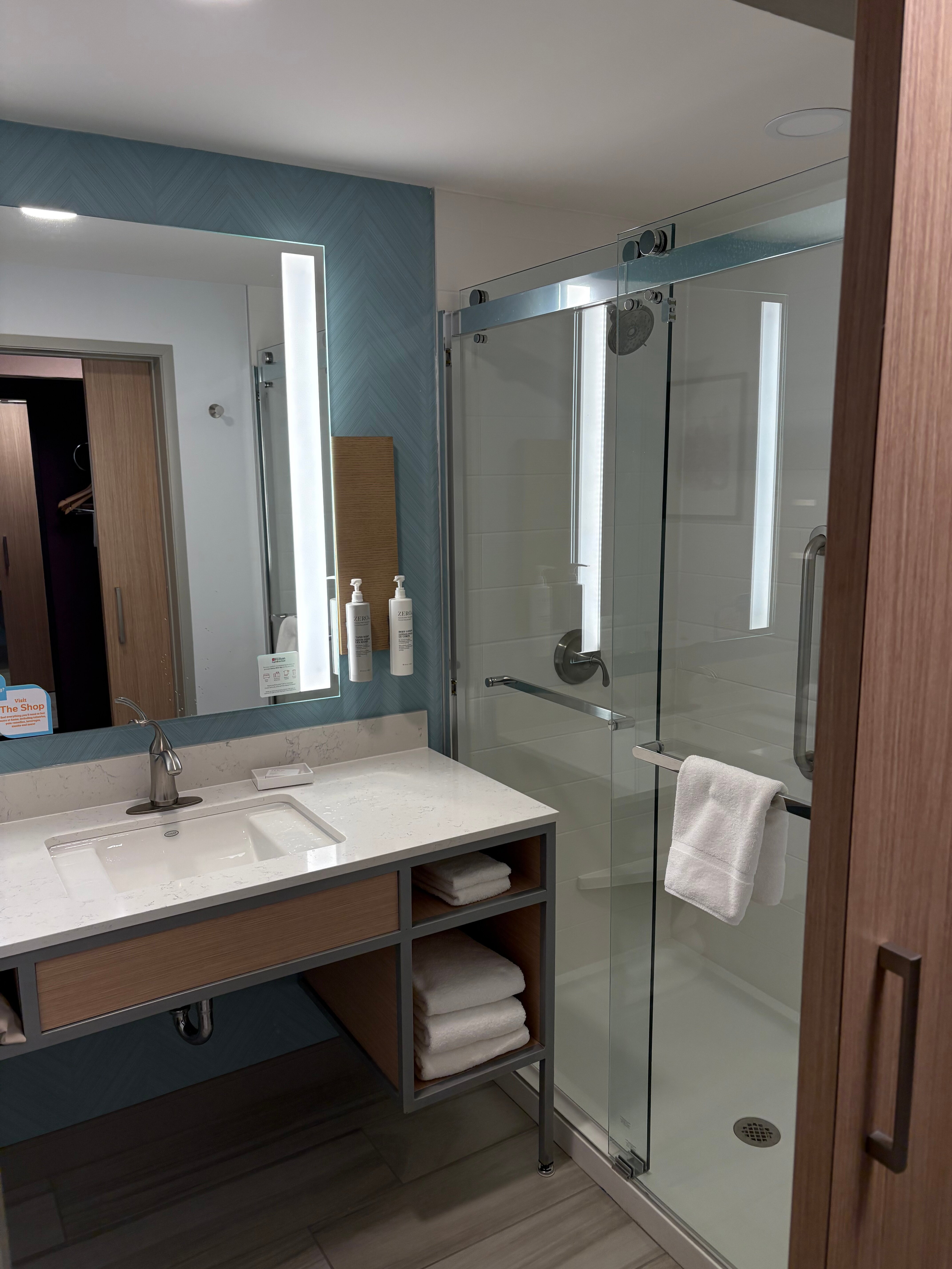 Hilton Garden Inn Manassas-浴室