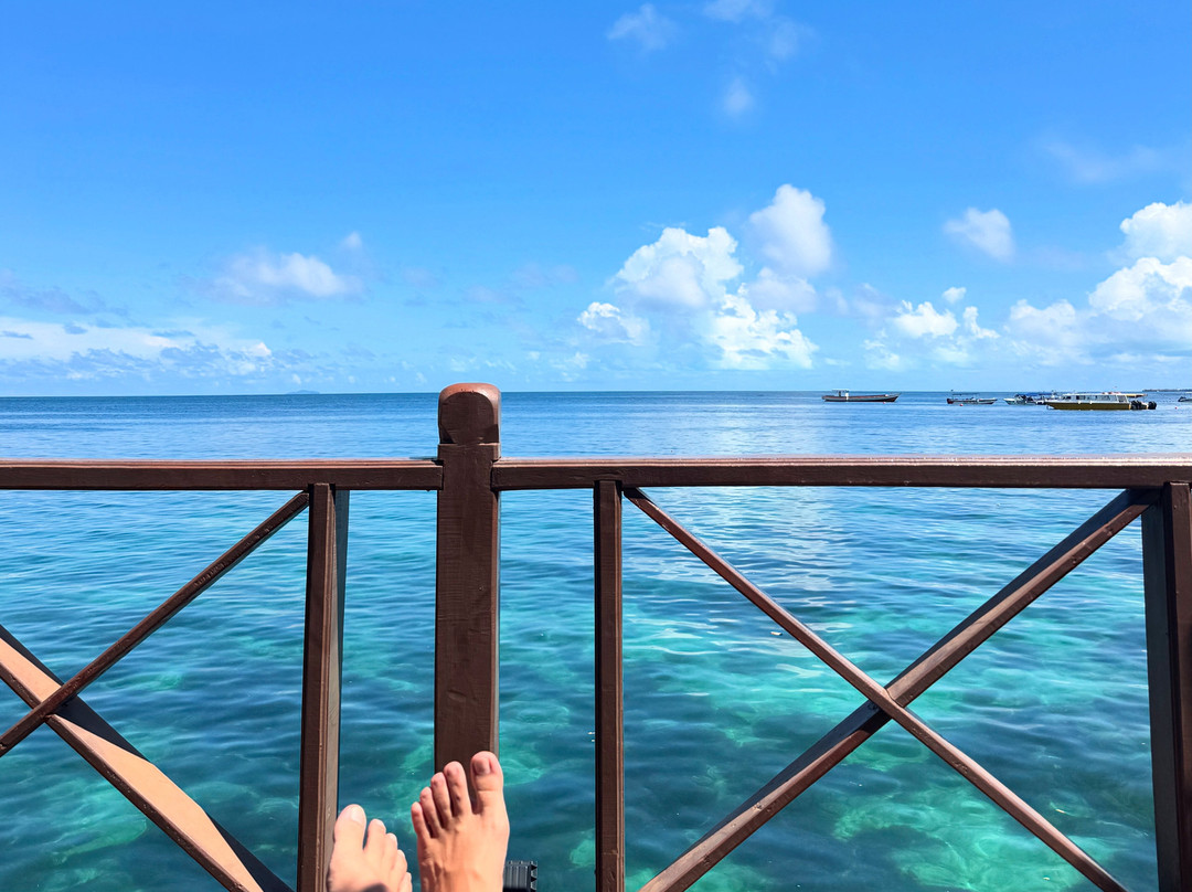 西巴丹水上屋主图