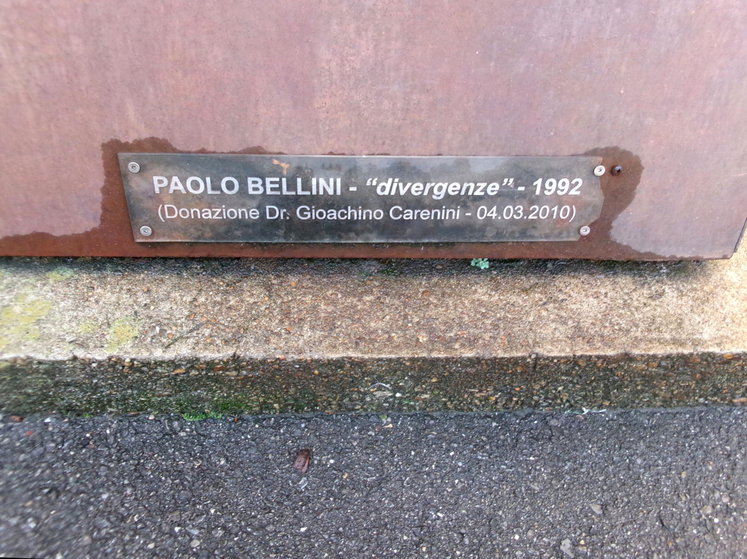 Divergenze Sculpture By Paolo Bellini景点图片