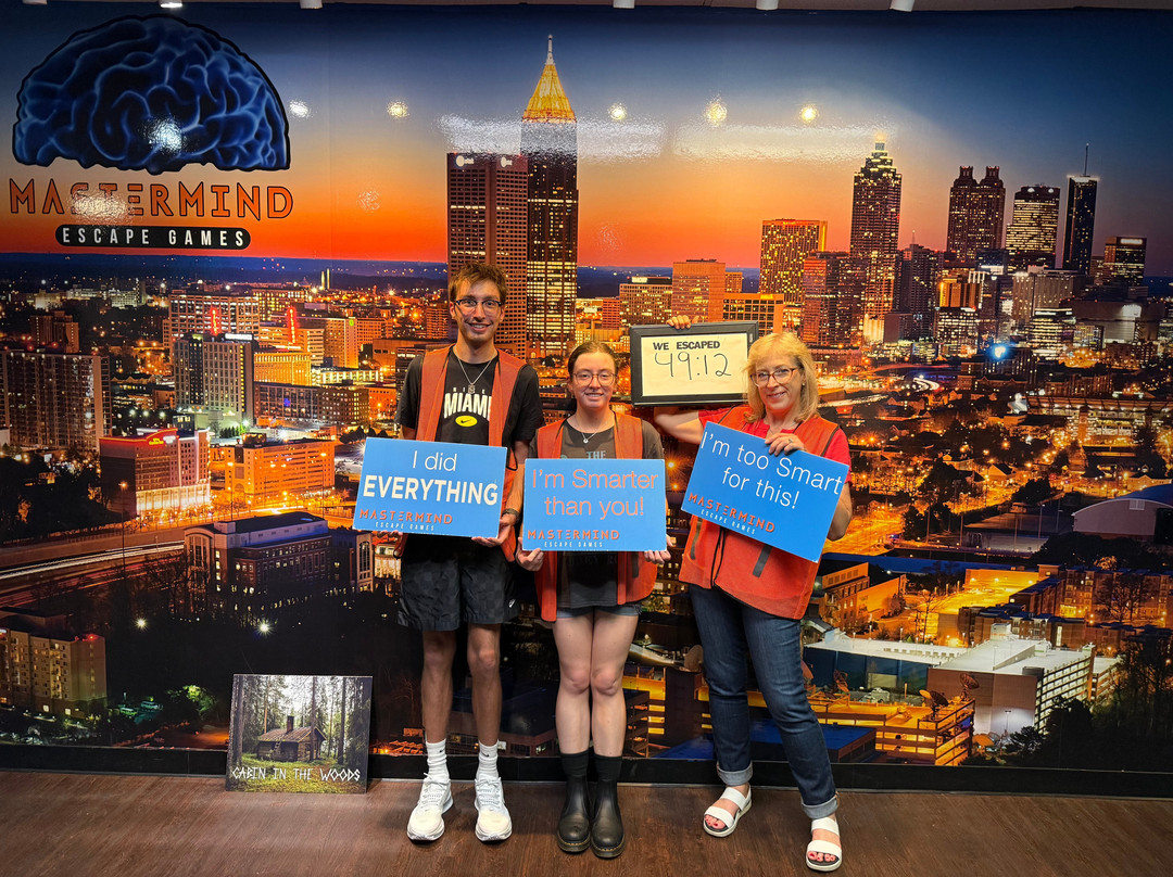 Mastermind Escape Games-亚特兰大必去景点