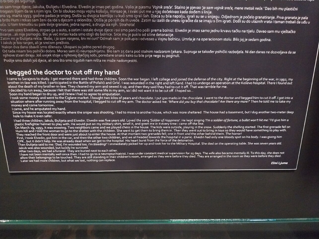 Siege of Sarajevo Museum-萨拉热窝必去景点