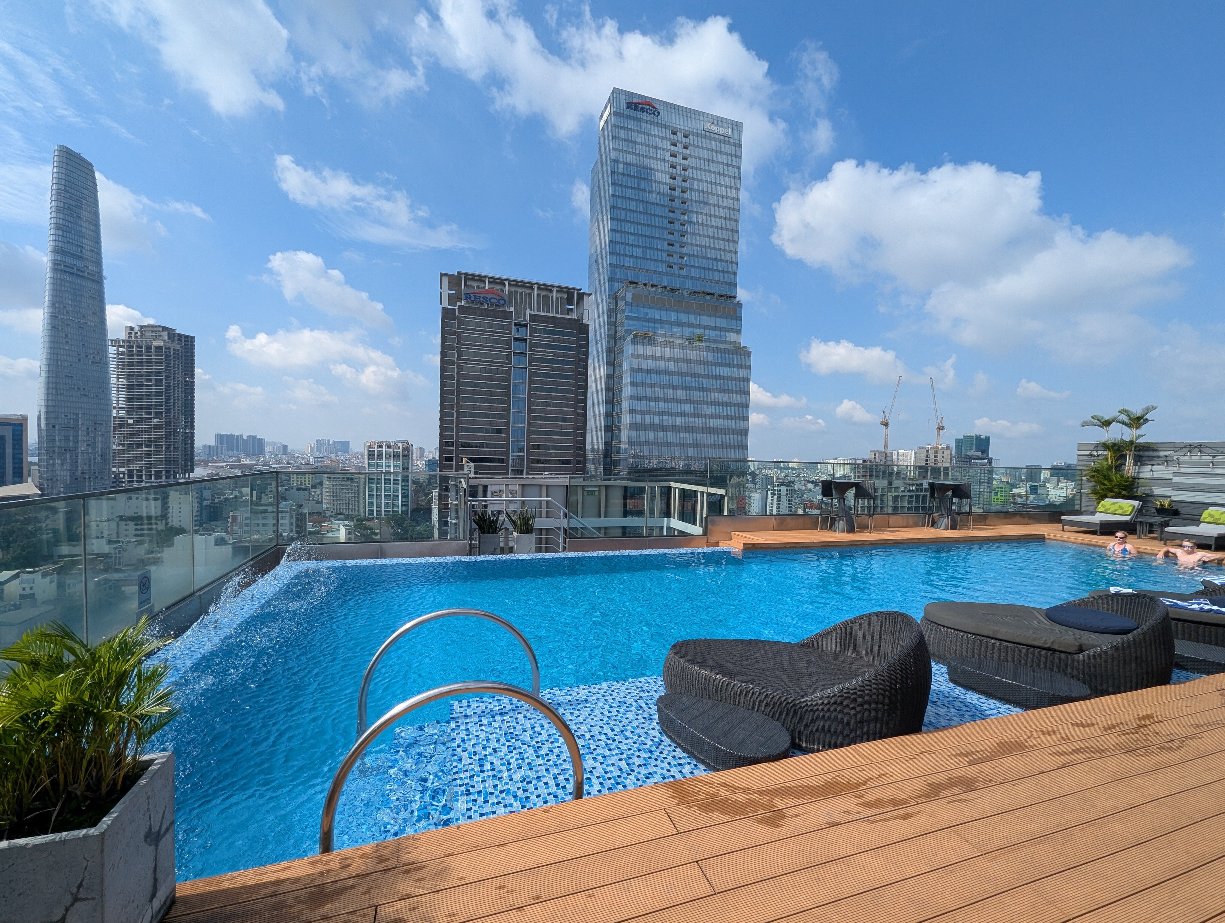 西贡城市之心自由中央酒店-泳池