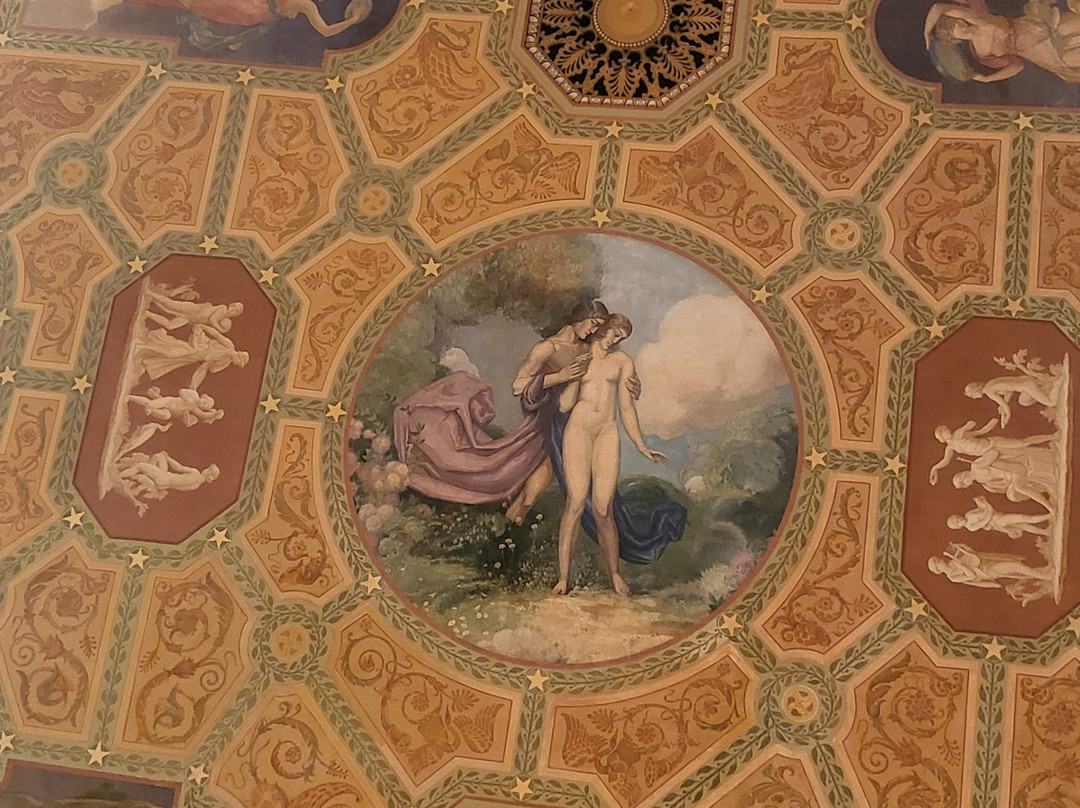 Palmer House Hilton Historic Lobby-芝加哥必去景点