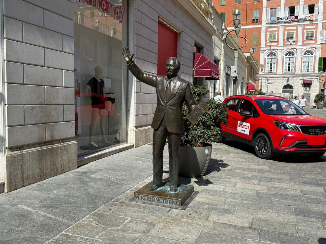 Mike Bongiorno Statue-圣雷莫必去景点