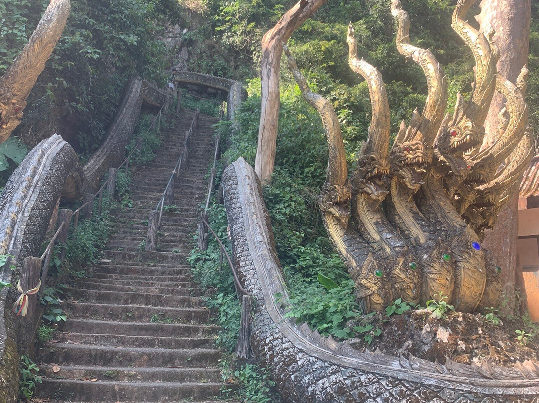 Wat Tham Pla (Fish Cave Temple)-美塞必去景点