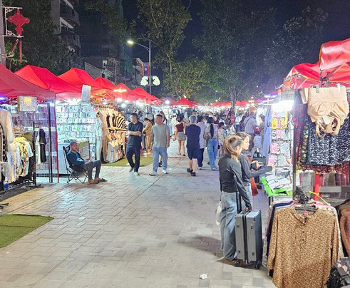 Vientiane Night Market-万象必去景点