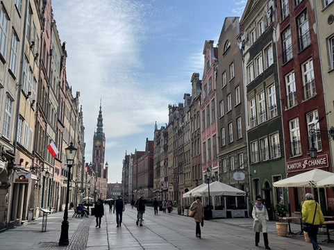 Gdańsk Długa Street-格但斯克必去景点