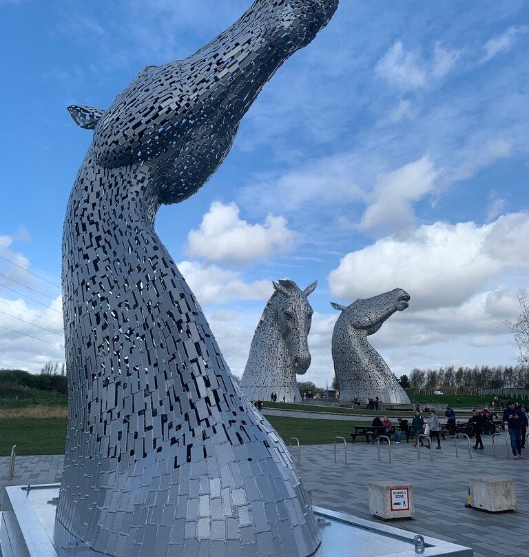 The Kelpies & The Helix-福尔柯克必去景点