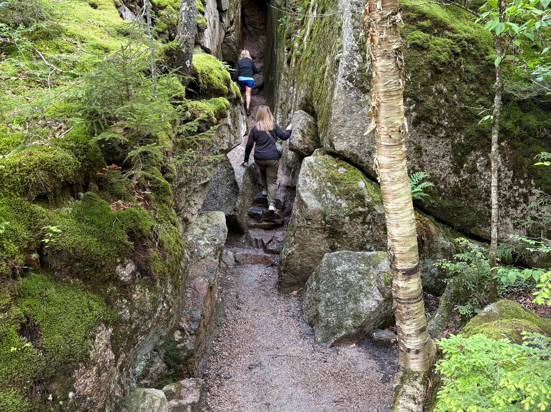 Flume Gorge-林肯必去景点