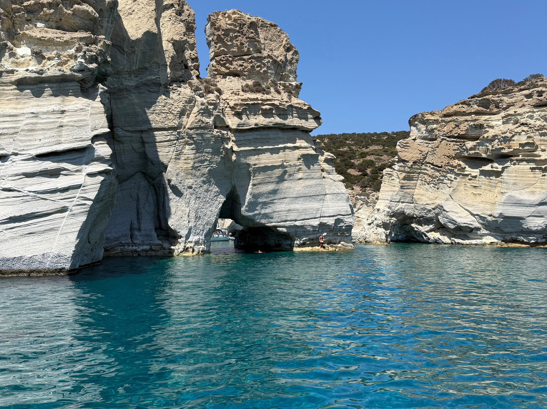 Kleftiko Beach-米洛斯岛必去景点