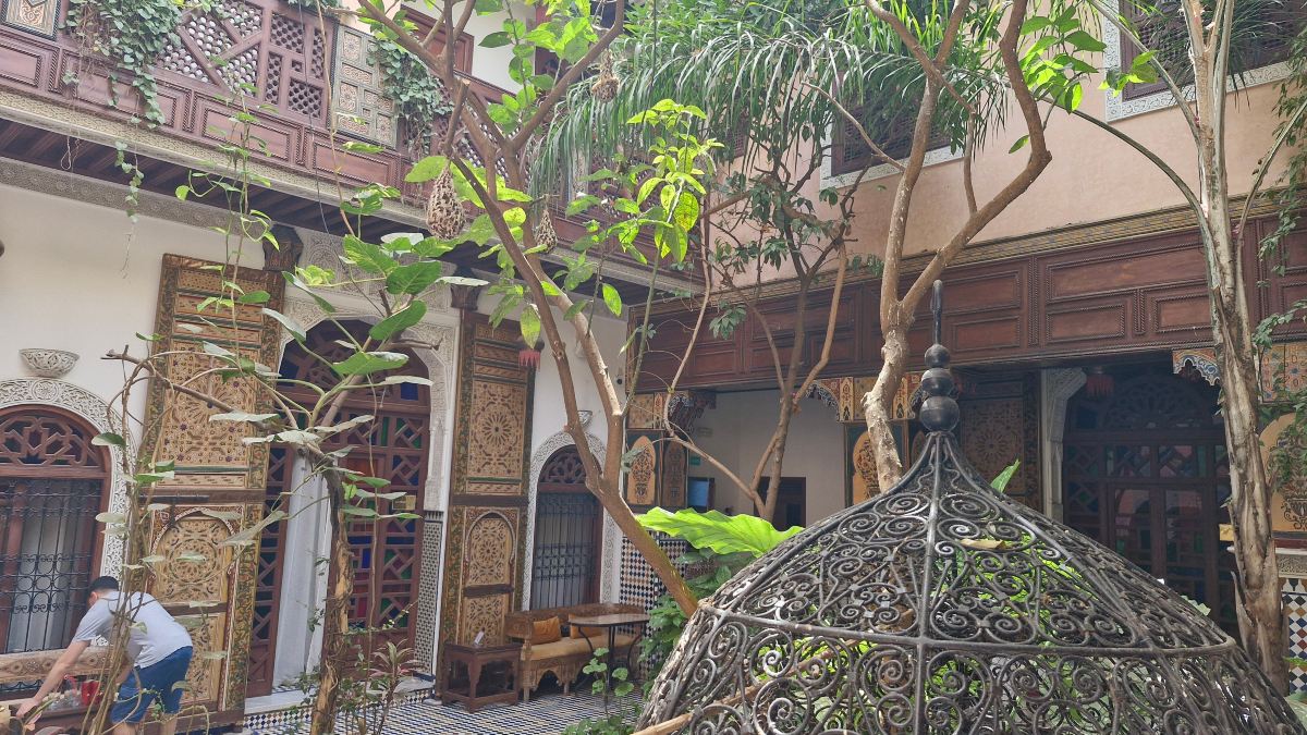 托约尔利亚德比尔兹摩洛哥传统庭院住宅-旅行者