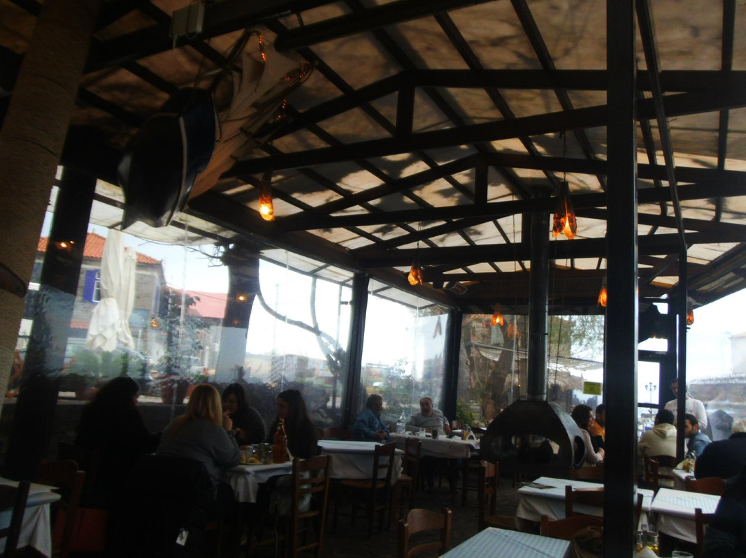 Skala Sikamineas餐馆和美食-Mirivili's Mulberry Scamnia Cafe-Restaurant