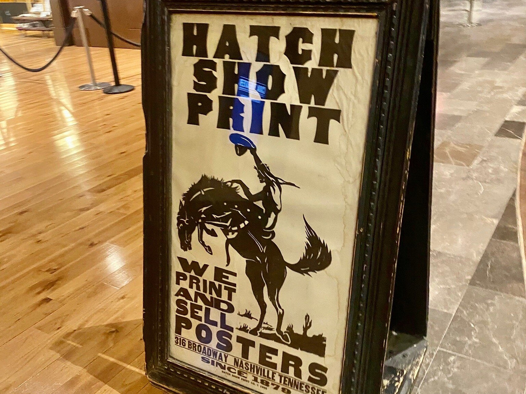Hatch Show Print-纳什维尔必去景点