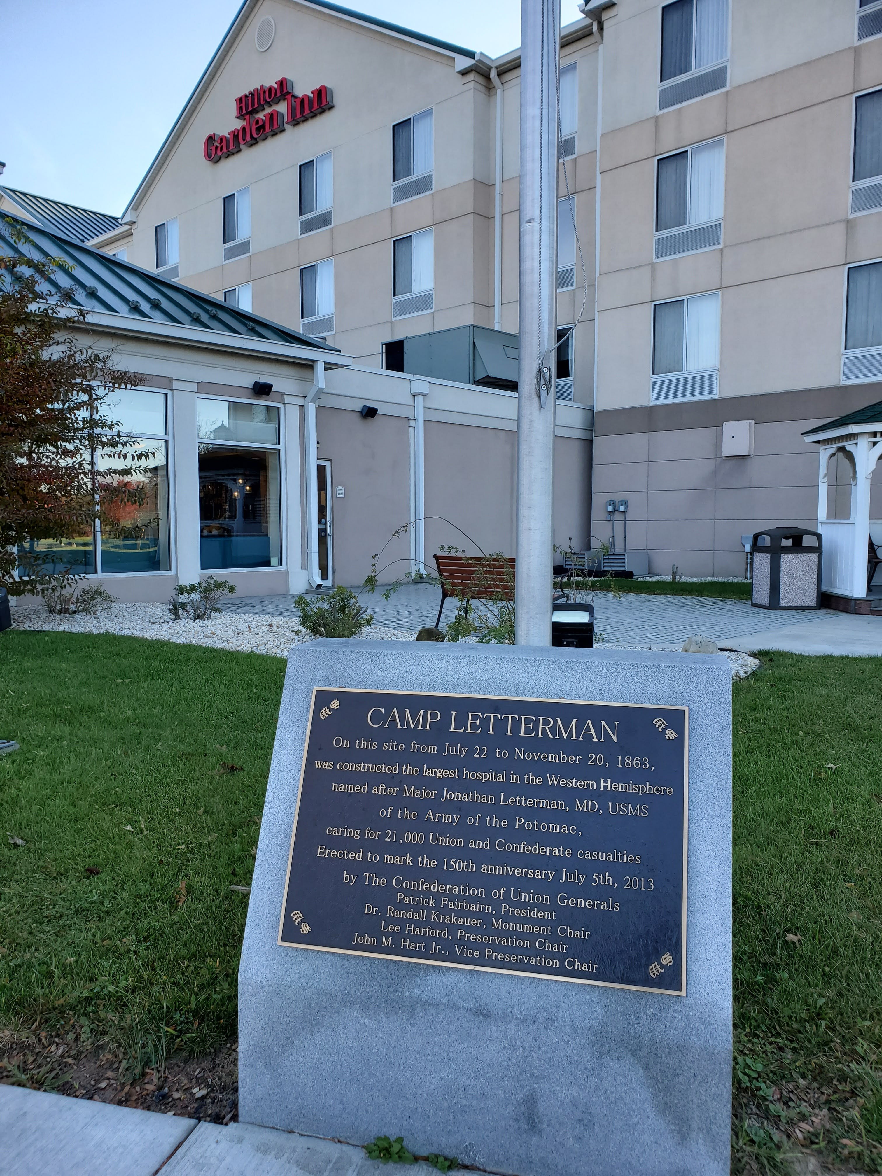 Hilton Garden Inn Gettysburg-浴室