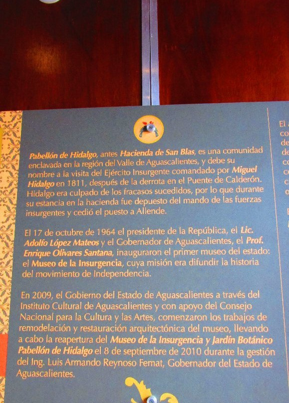 Museo de la Insugencia-Pabellon de Hidalgo必去景点