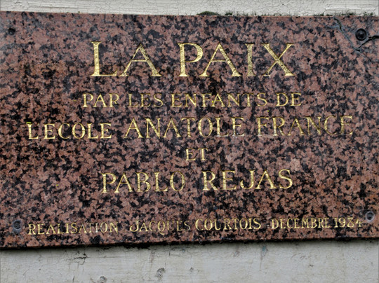 Fresque "La Paix"-Pierrefitte-sur-Seine必去景点