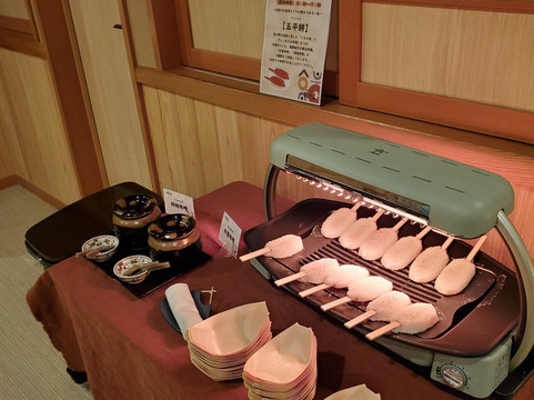 白川乡御宿结之庄主图