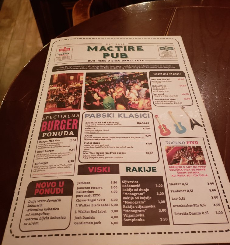 Mac Tire Pub-巴尼亚卢卡必去景点