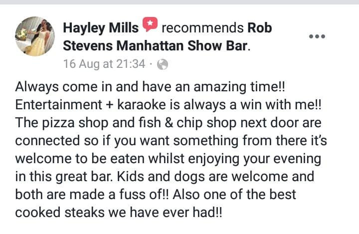 Rob Stevens Manhattan Show Bar & Grill景点图片