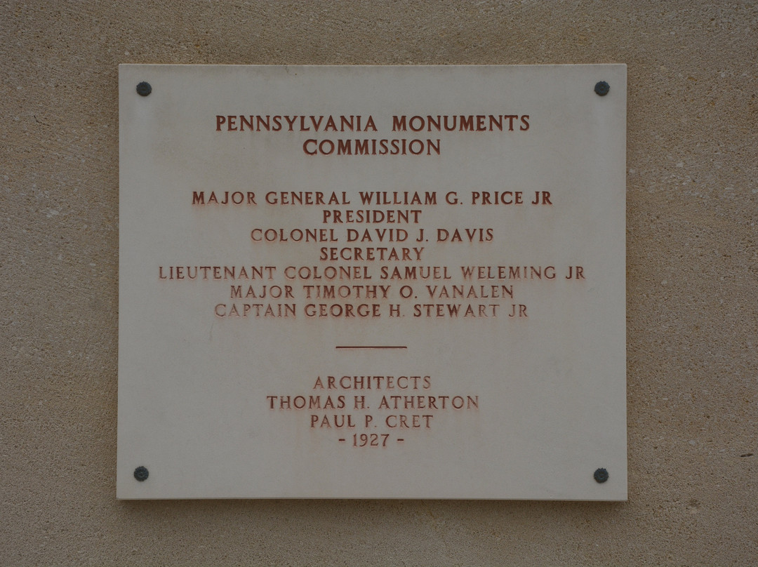 Monument Americain Pennsylvanie-Varennes-en-Argonne必去景点