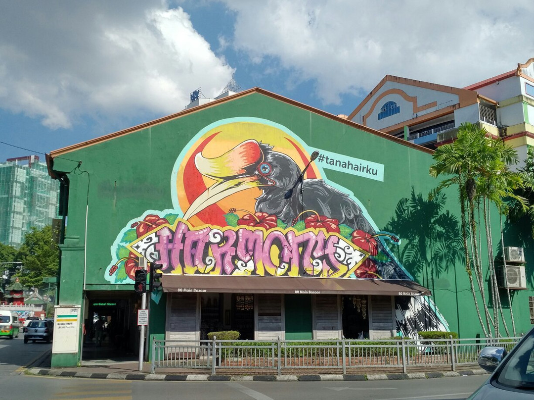 Hornbill Street Mural-古晋必去景点