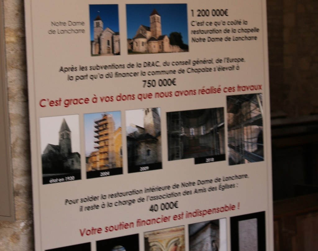 L'eglise Notre-Dame de Lancharre景点图片