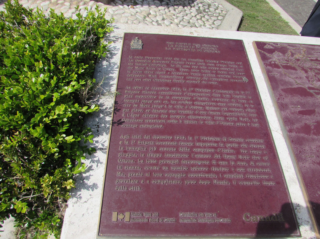 Monumento alle Vittime canadesi景点图片